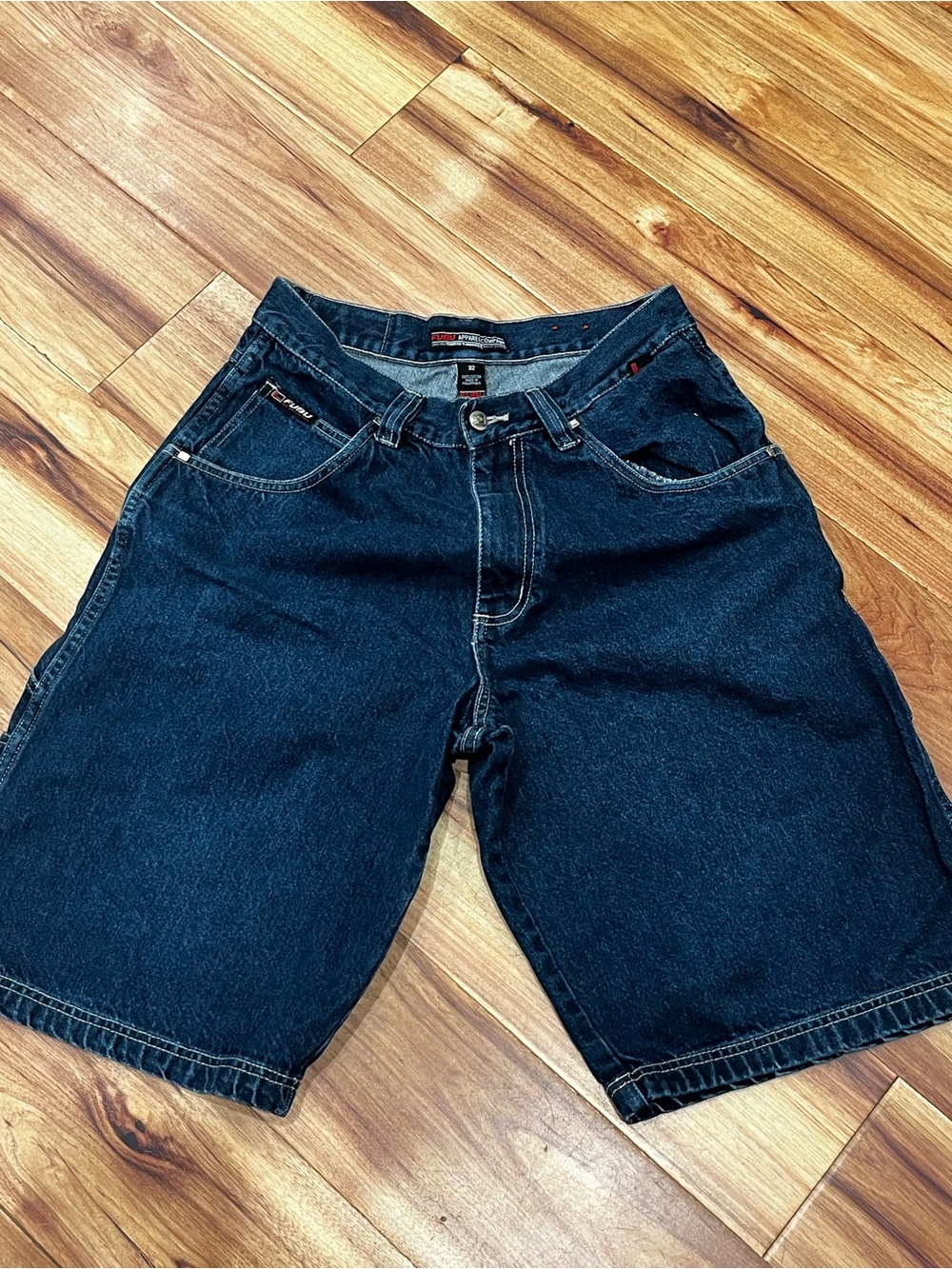 FUBU Dark Indigo Denim Men's Shorts